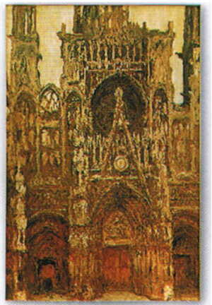 クロード モネ ルーアンの聖堂